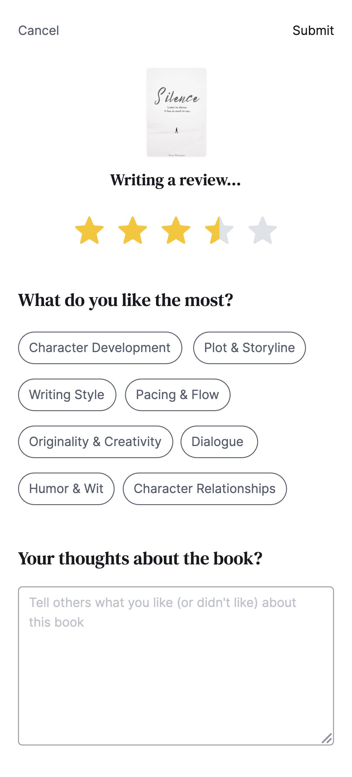 Review a book