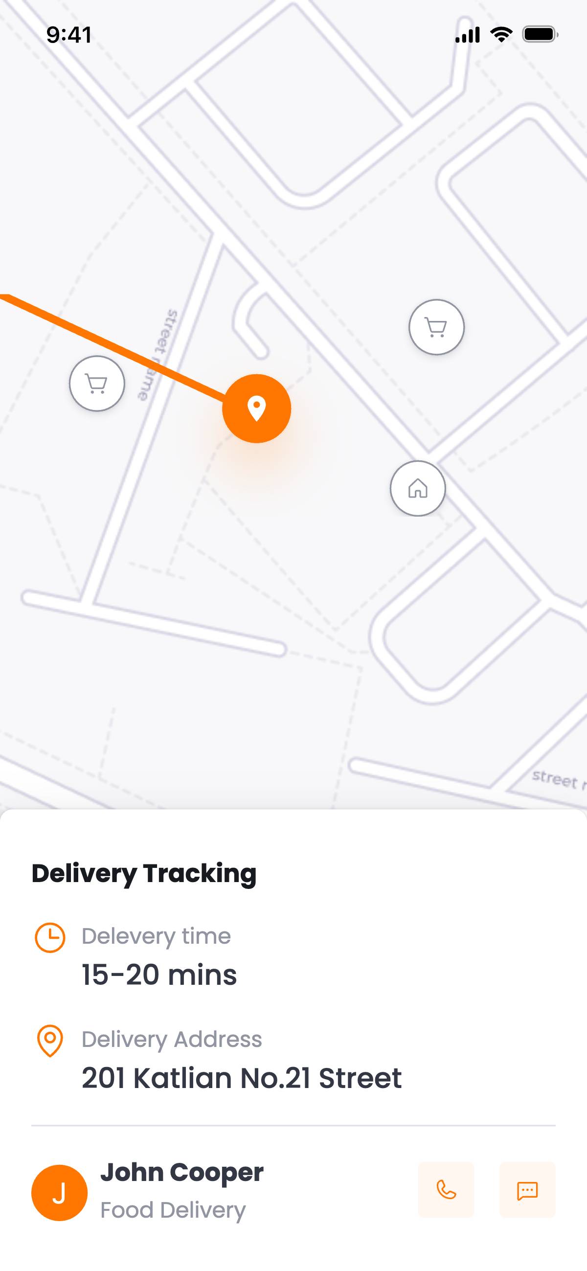 Checkout - Order tracking