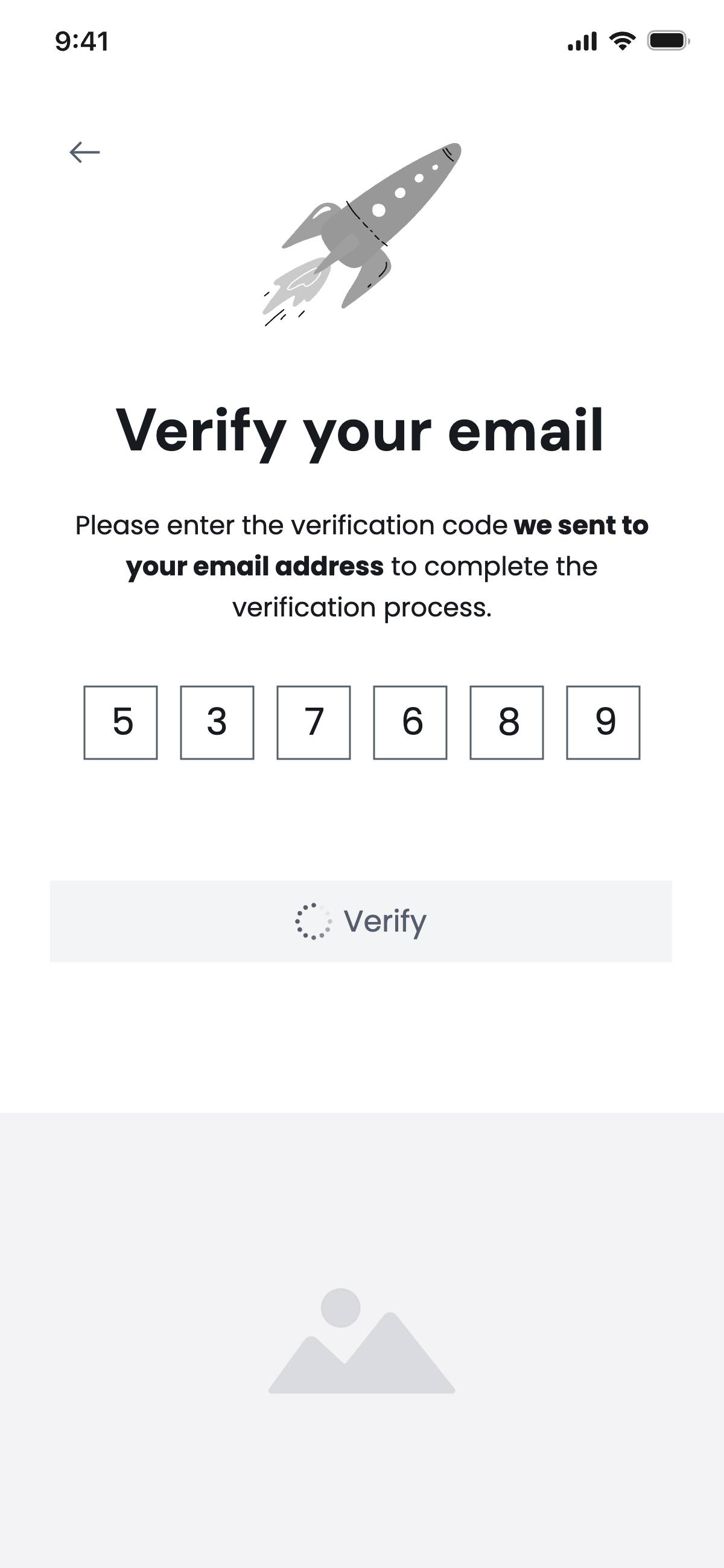 Sign up with email - Valid code