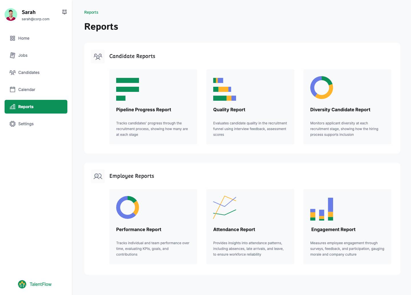 Reports - Recruitment Overview